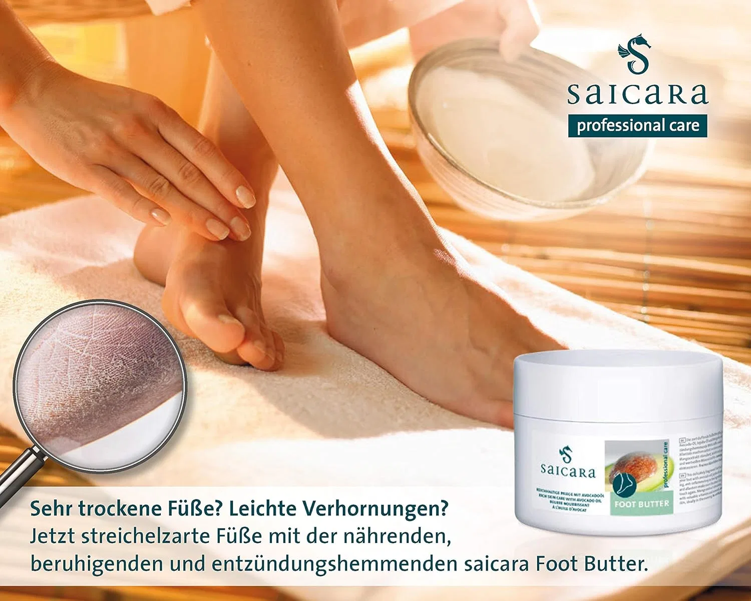 Интенсивное масло для ног «Foot Butter» от Saicara Saicara — фото 4