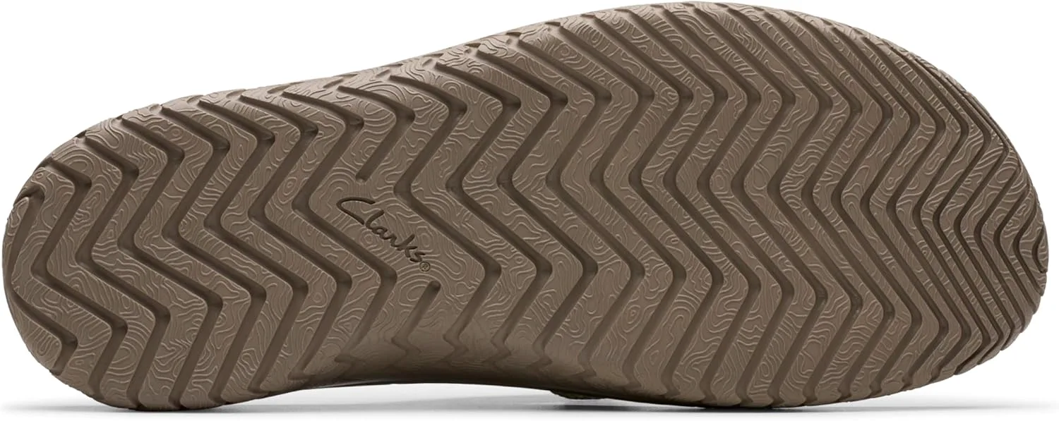 Clarks Wesley Post, мужские вьетнамки, оливковый — фото 3