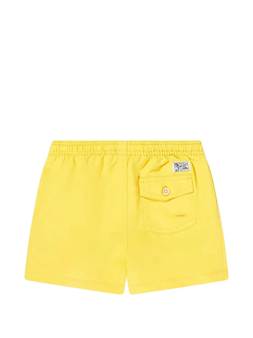 Плавки с вышитым логотипом Polo Ralph Lauren Kids, желтый — фото 2