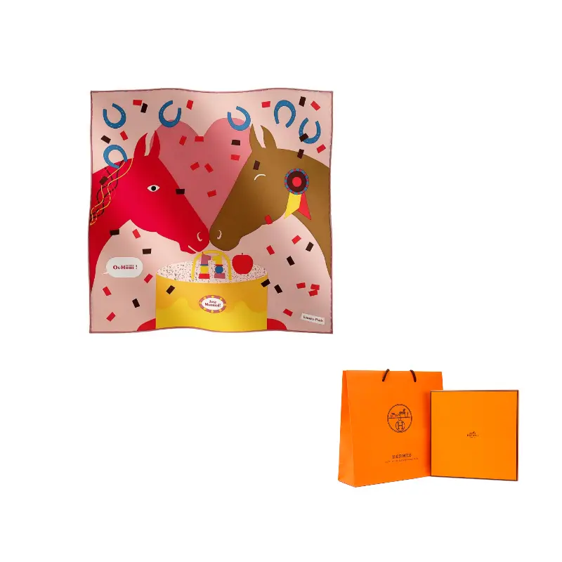 

HERMES Шёлковый шарф Multicolor, Multicolor