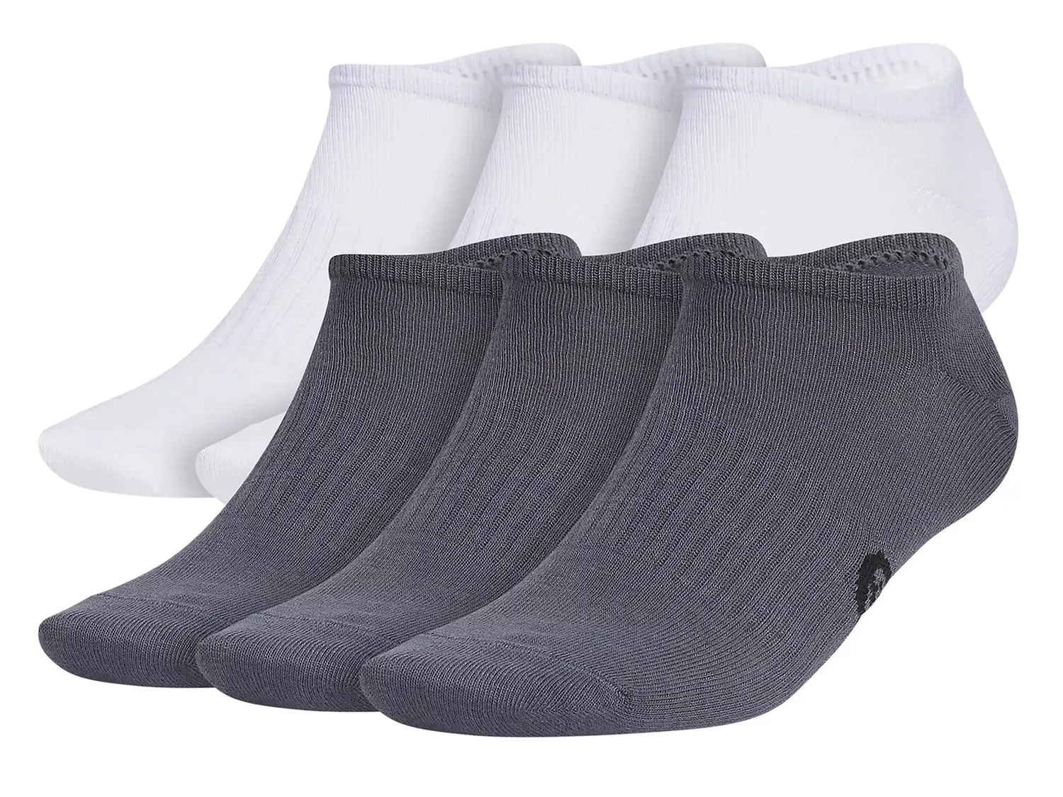 

Носки мужские Adidas Superlite Classic No Show - 6 шт., серые/белые