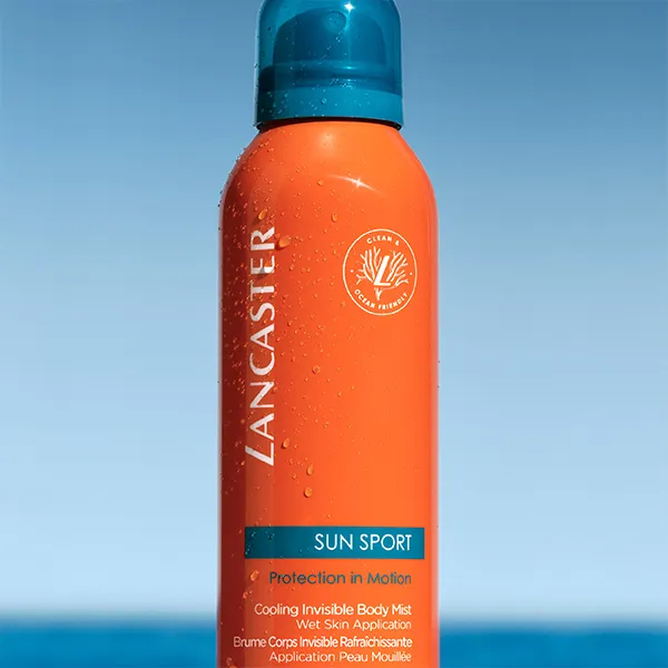 Невидимый солнечный туман, устойчивый к воде и поту Sun Sport Cooling Invisible Mist Spf 30 Lancaster, 200 ml — фото 3