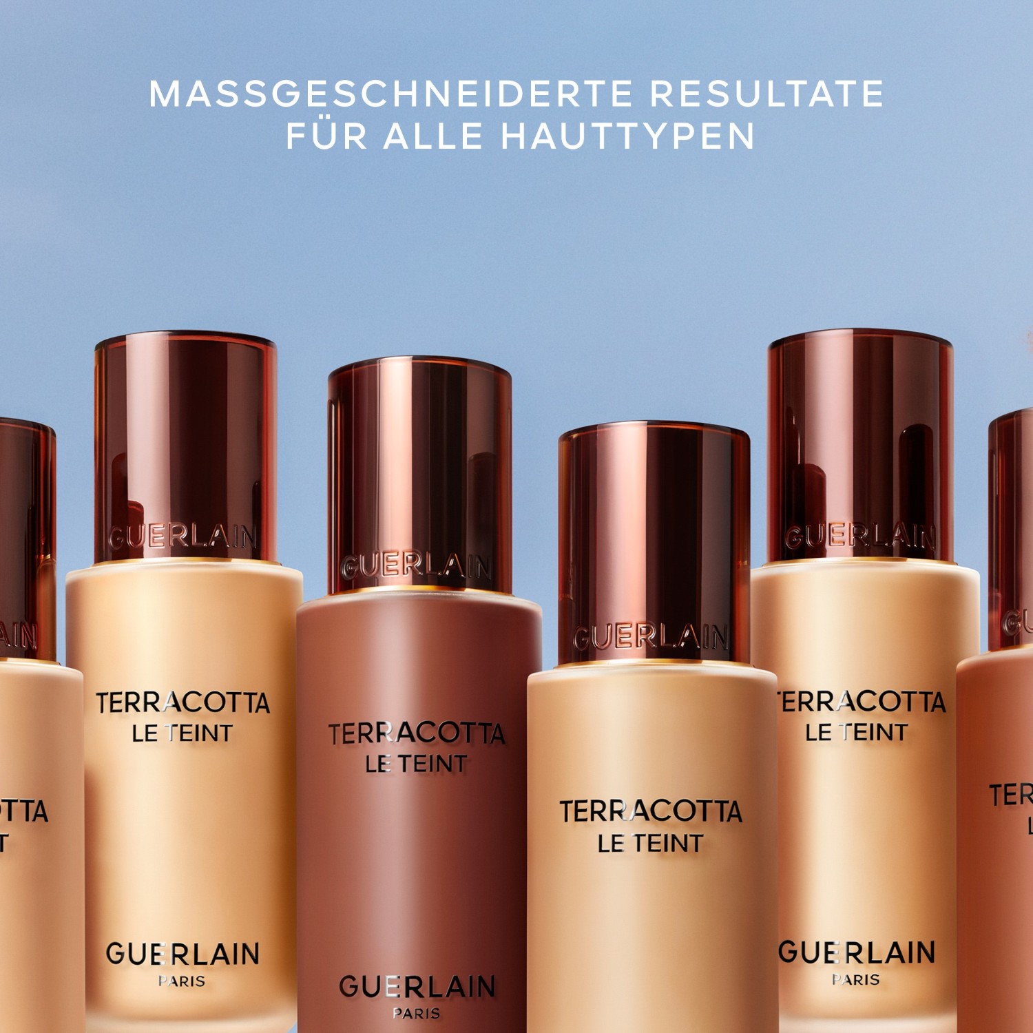 Кисть для лица terracotta kabuki-pinsel für flüssige Guerlain, количество 1 шт. — фото 3