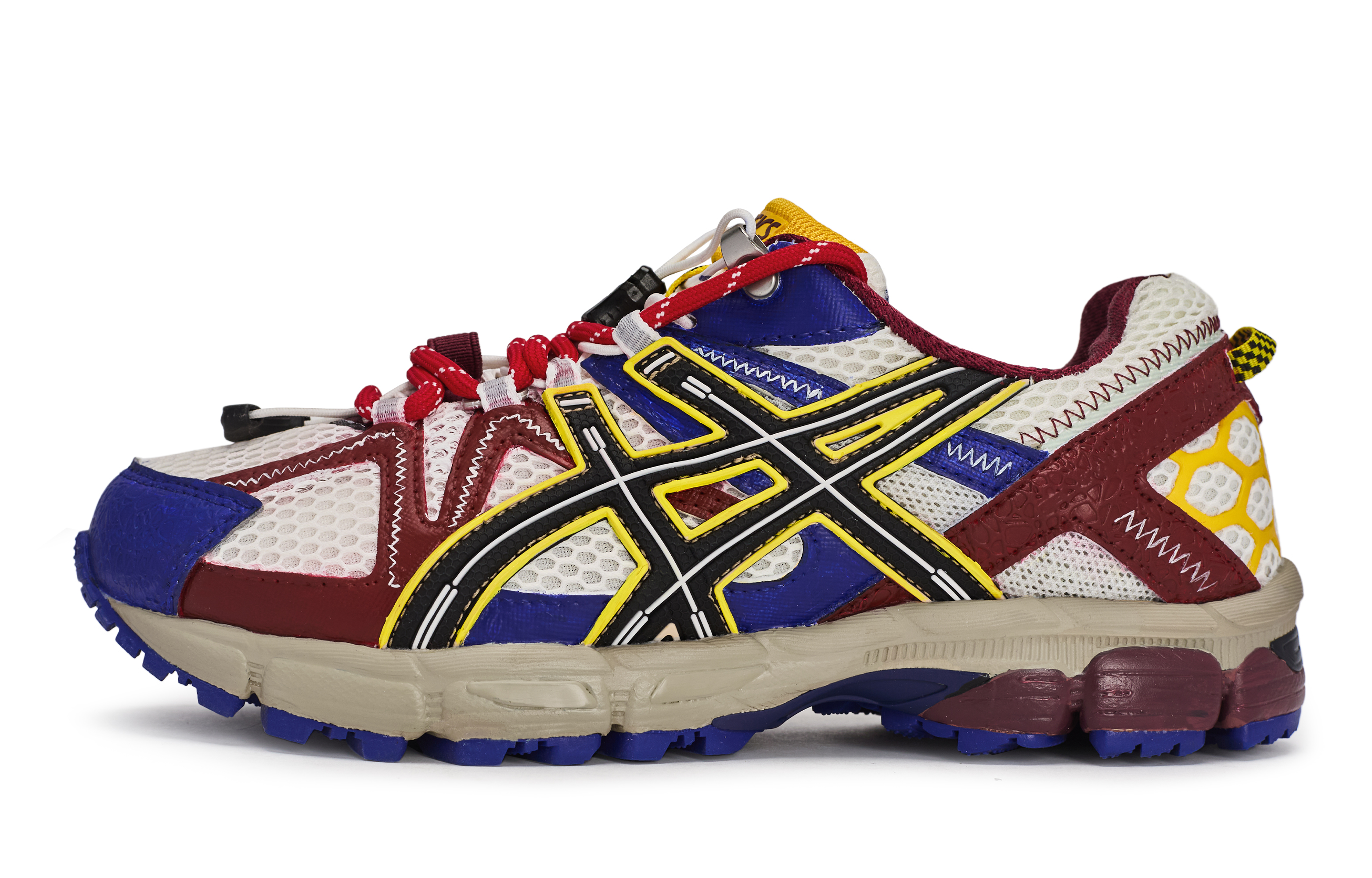 

ASICS Gel Kahana 8 FL Low top Running Shoes мужские белый красный синий желтый