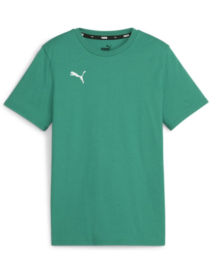 

Футболка TeamGoal CasuaLongsleeve Tee Jr зеленого цвета Puma, Зеленый, Футболка TeamGoal CasuaLongsleeve Tee Jr зеленого цвета Puma