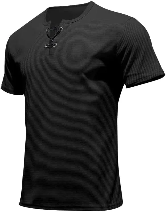 Мужская футболка slim fit с коротким рукавом для спорта и тренировок — фото 2