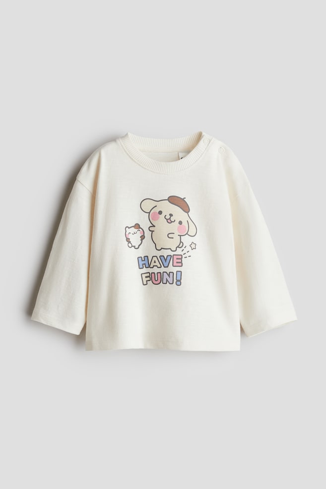 

Рубашка из джерси с принтом H&M, мультиколор