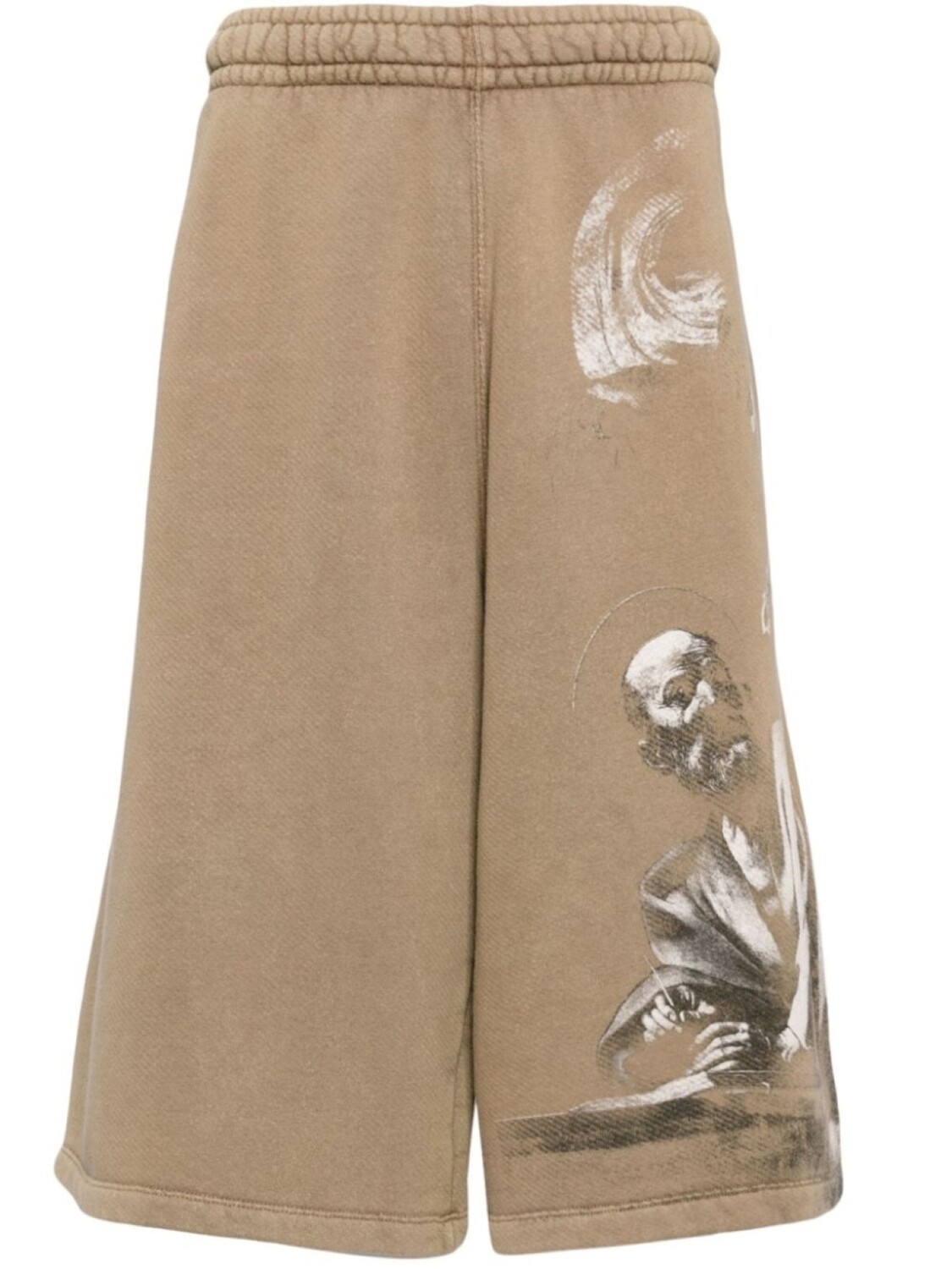 

Спортивные шорты Off-White S.Matthew из хлопка, коричневый