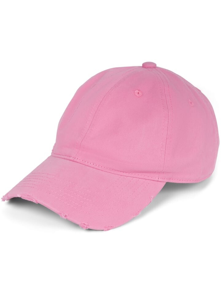 

Бейсболка styleBREAKER Baseball Used Look, розовый