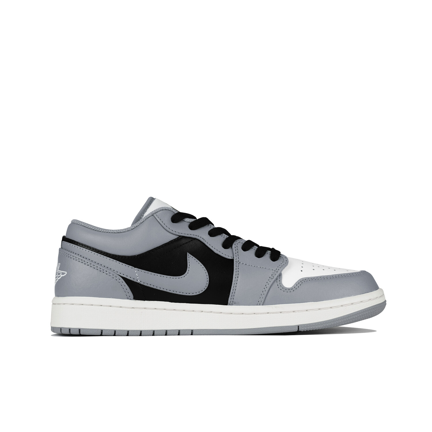 

Кроссовки Air Jordan 1 Vintage Basketball Shoes Men Low-top Black/White/Gray, светло-серый