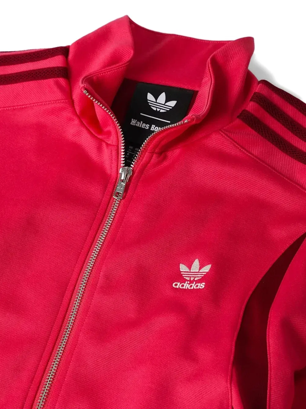 Спортивная куртка adidas Originals x Wales Bonner с боковой полосой Adidas, розовый — фото 3
