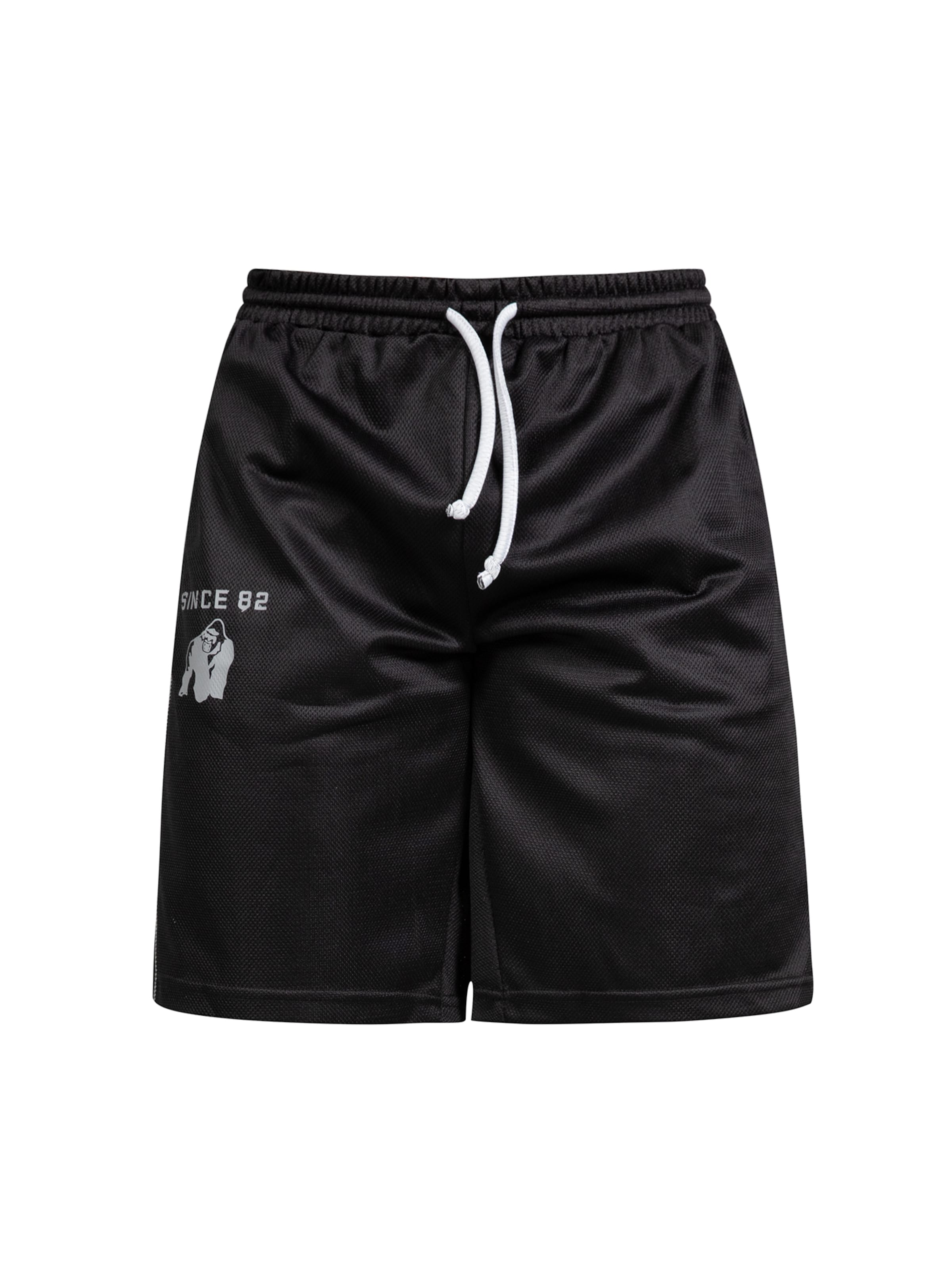 

Gorilla Wear Спортивные шорты Regular в черном цвете