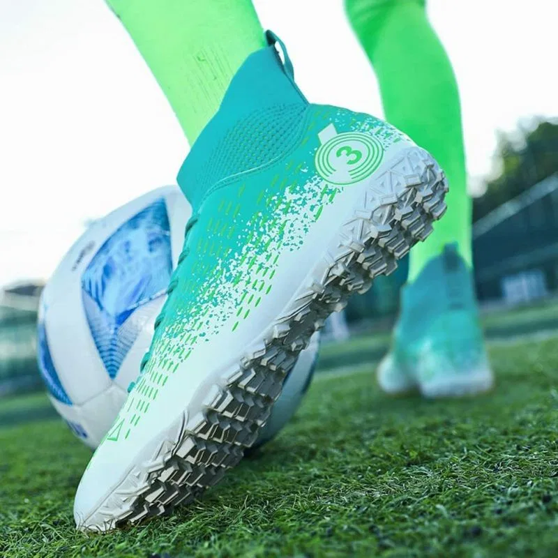Унисекс тренировочные кроссовки для футбола от Mizuno, Green — фото 3