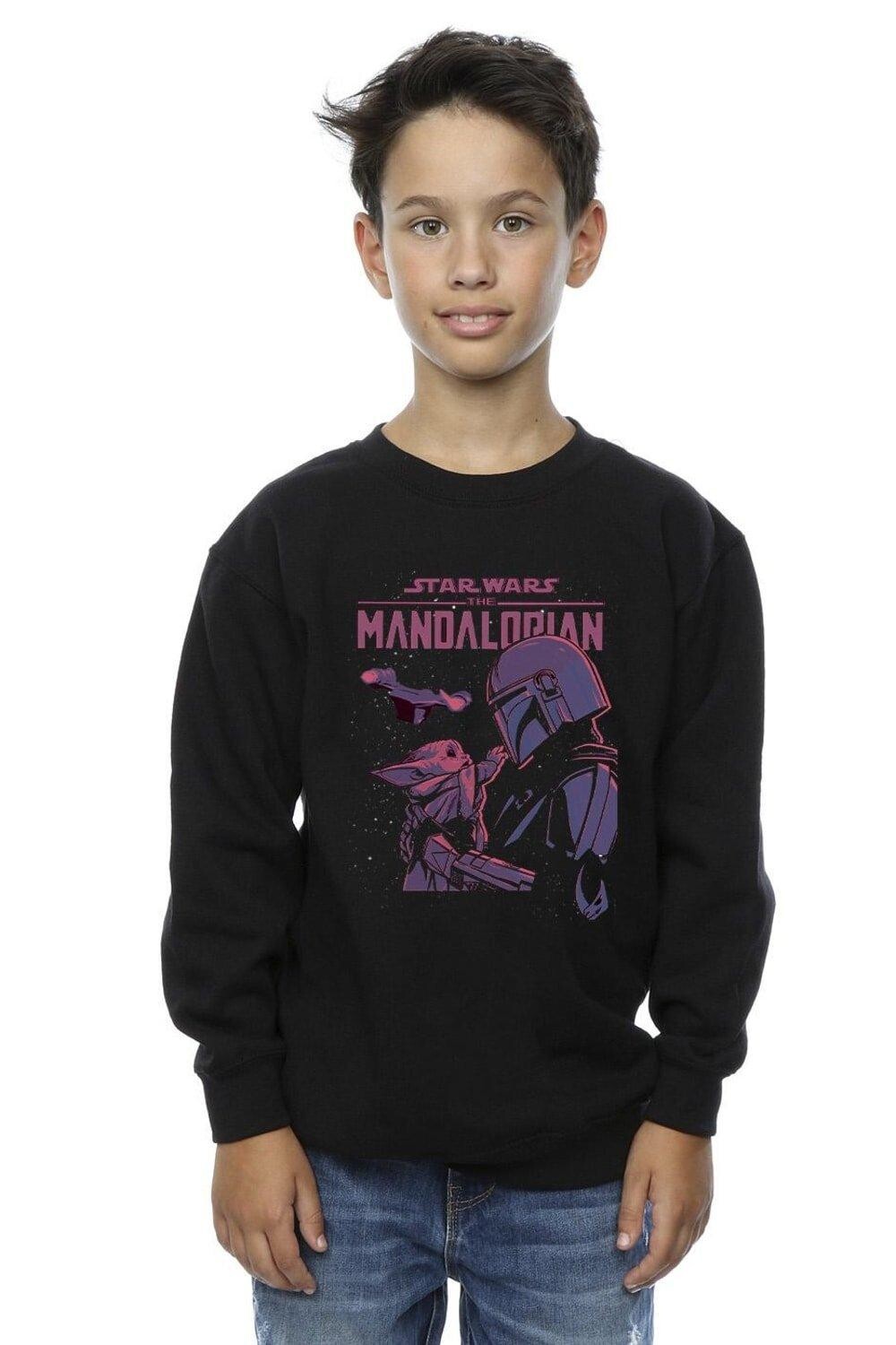 

Толстовка «Мандалорец «Привет, друг»» Star Wars, черный