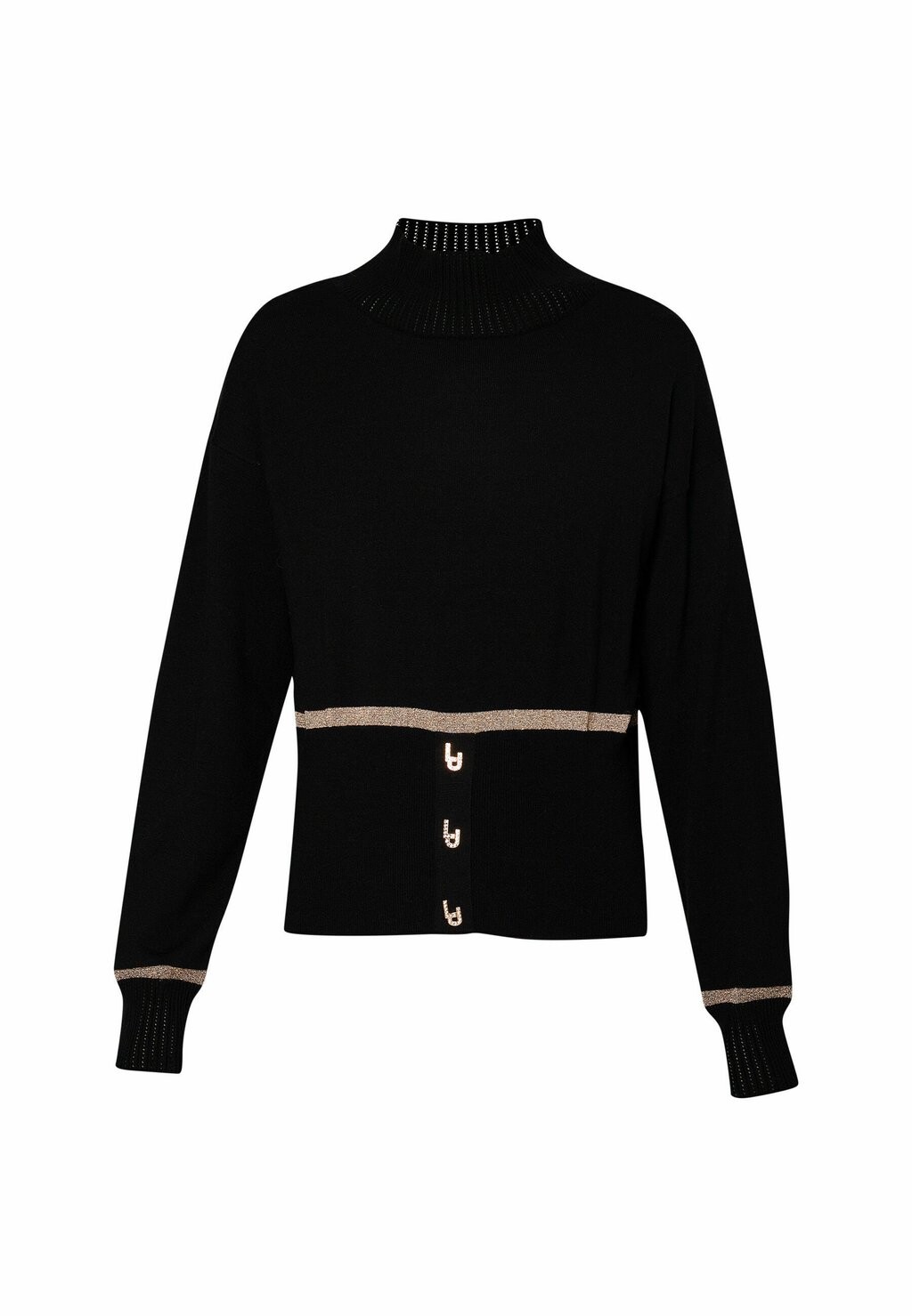 

Джемпер TURTLENECK WITH LOGO LIU JO, коричневый