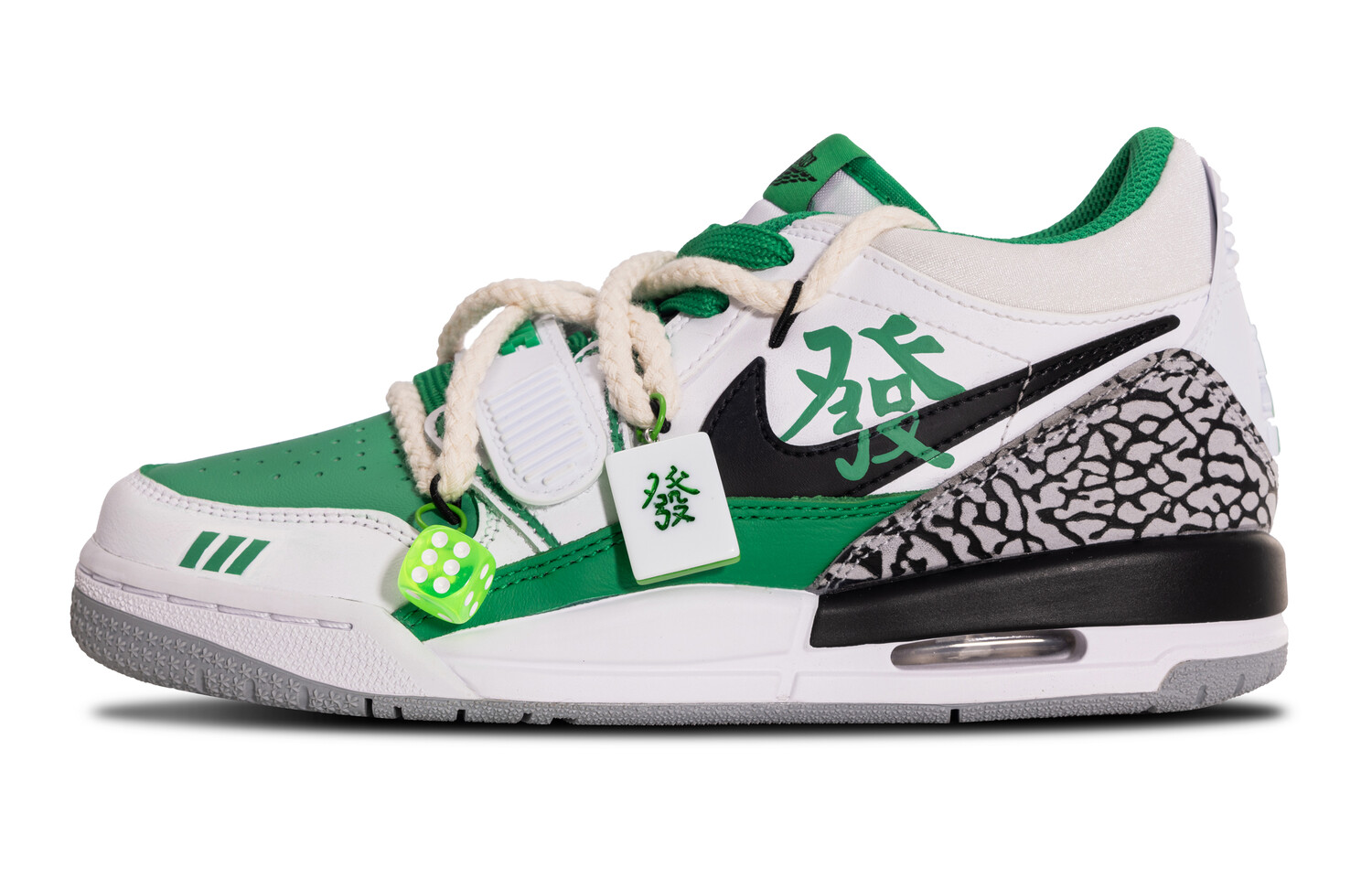

Баскетбольные кроссовки Legacy 312 Basketball Shoes Men Low-top Green/White Jordan