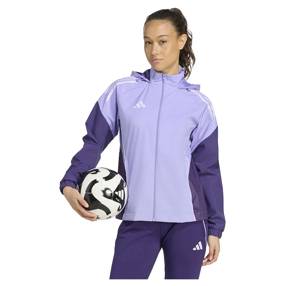 

Куртка adidas Tiro 25 Competition All-Weather, фиолетовый