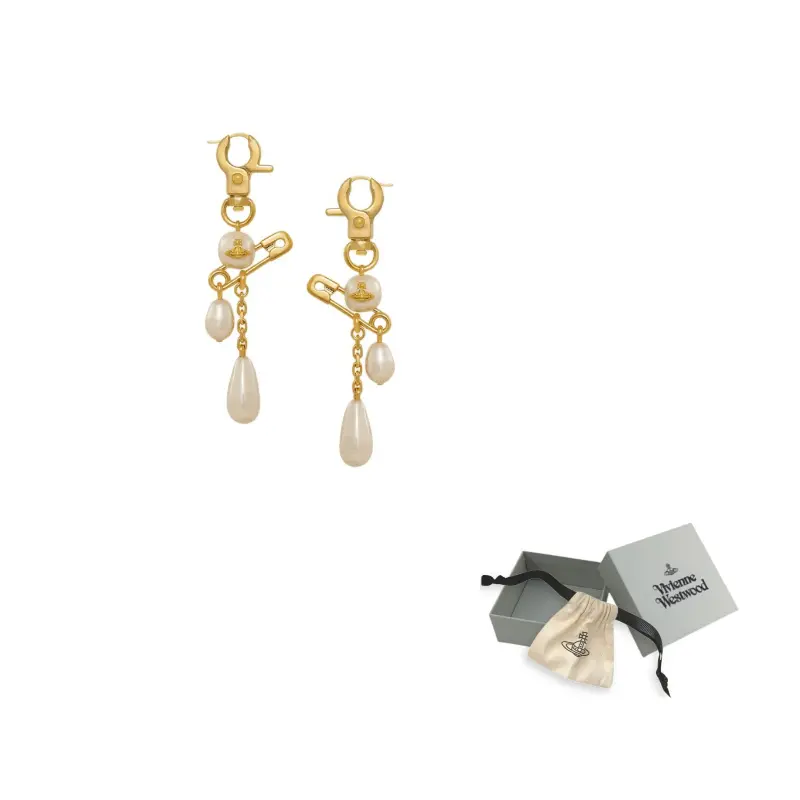 

Серьги Claude Long Vivienne Westwood, золото