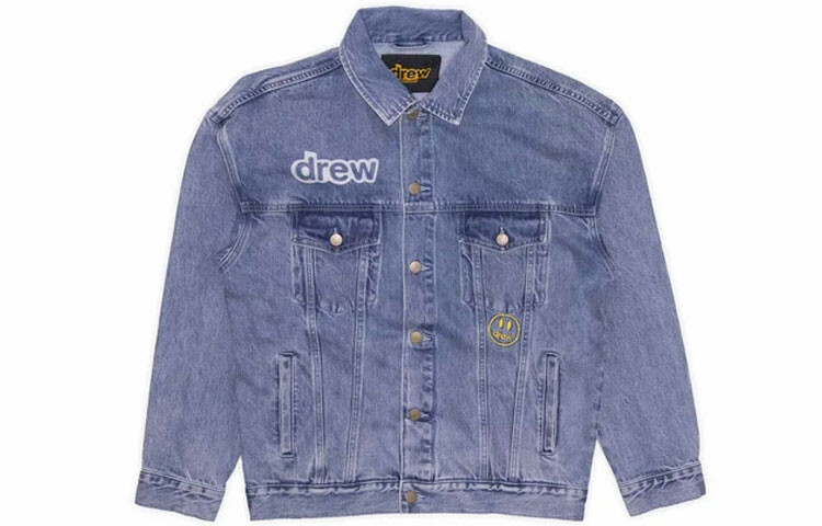 

Джинсовая куртка унисекс из коллекции Smiley Blue Drew House, синий