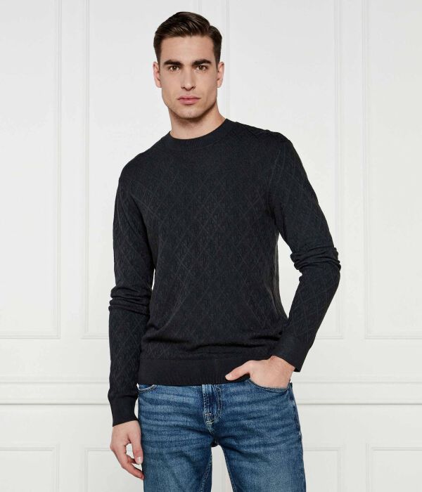 

Свитер Regular fit Armani Exchange, зеленый