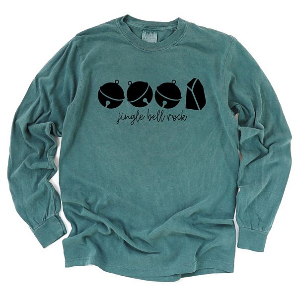 

Jingle bell rock icons - женская футболка с длинным рукавом Simply Sage Market, Blue Spruce, Зеленый, Jingle bell rock icons - женская футболка с длинным рукавом Simply Sage Market, Blue Spruce