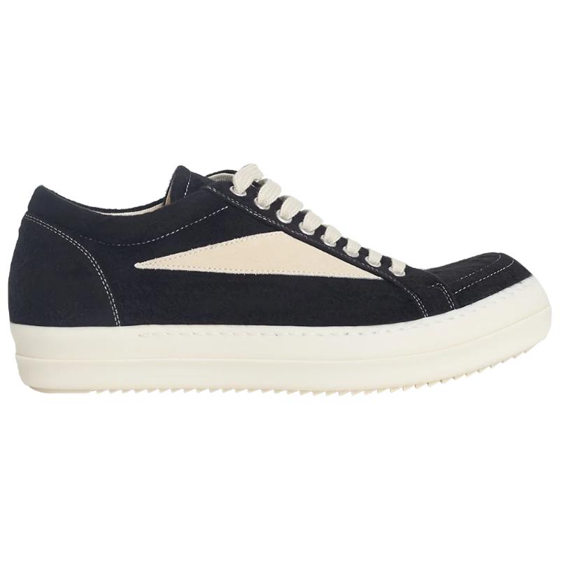 Rick Owens DRKSHDW Низкие скейтерские кроссовки мужские черные — фото 3