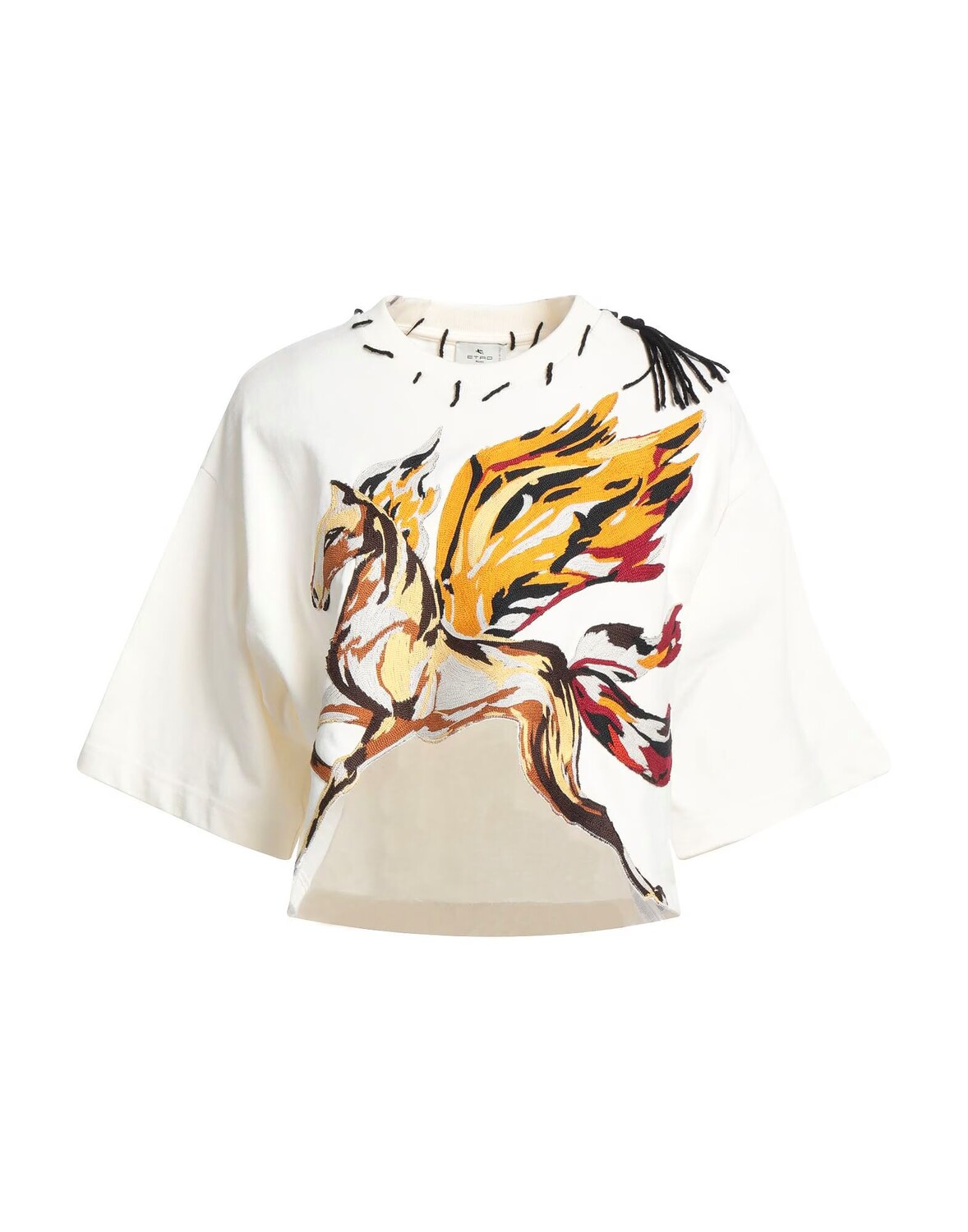 

Футболка Etro, слоновая кость