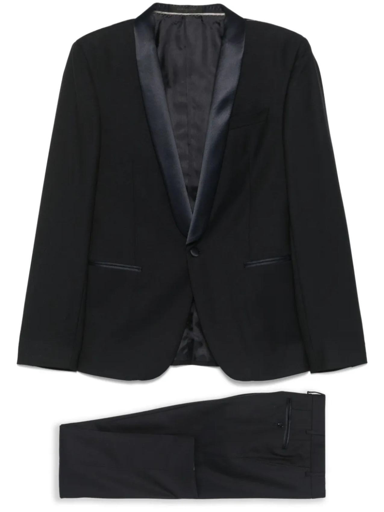 

Corneliani костюм из вирджинской шерсти, синий