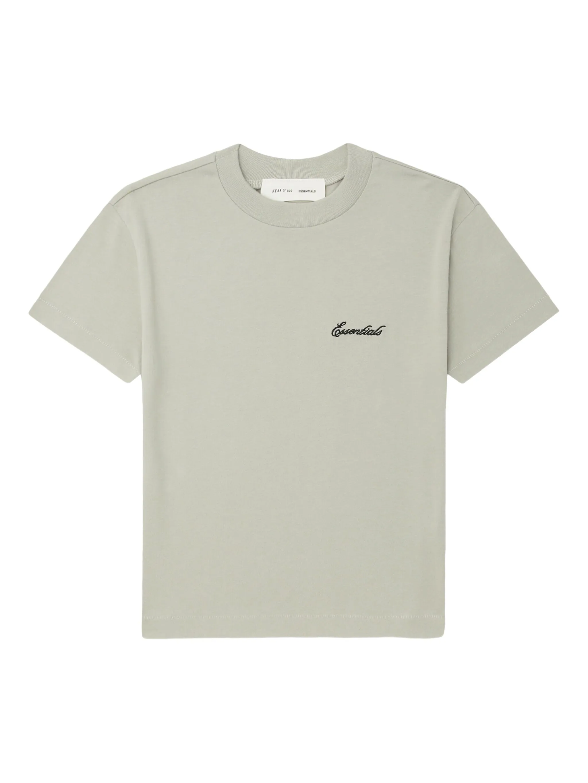 

Футболка с вышитым логотипом Fear Of God Essentials, зеленый