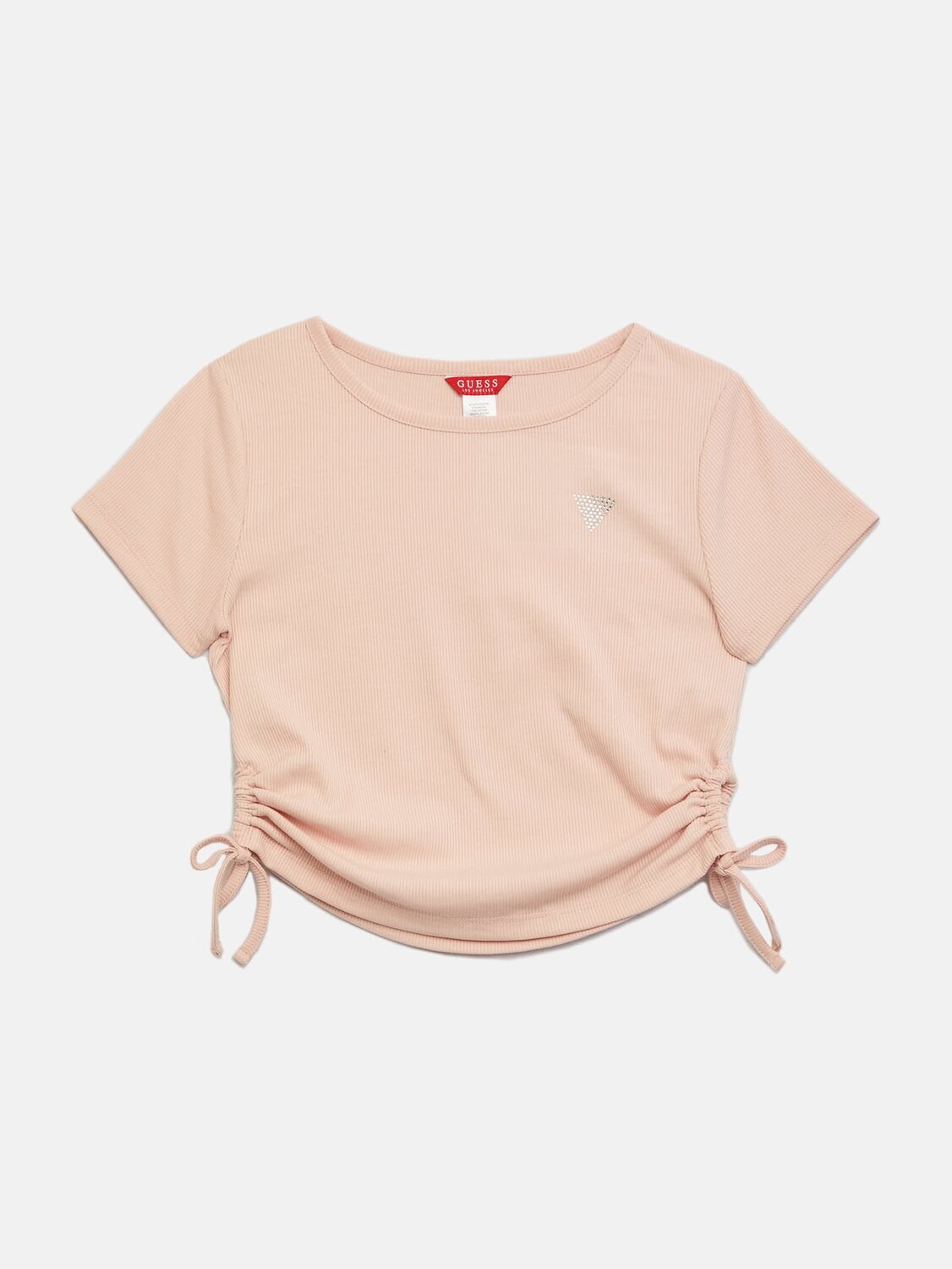 

Футболка Serena с завязками по бокам (7-14) Guess Factory, розовый