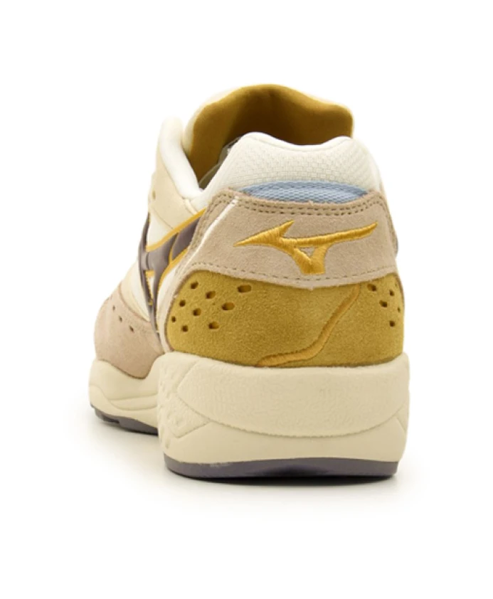 Мужские кроссовки бежевого цвета Mizuno, мультиколор — фото 3
