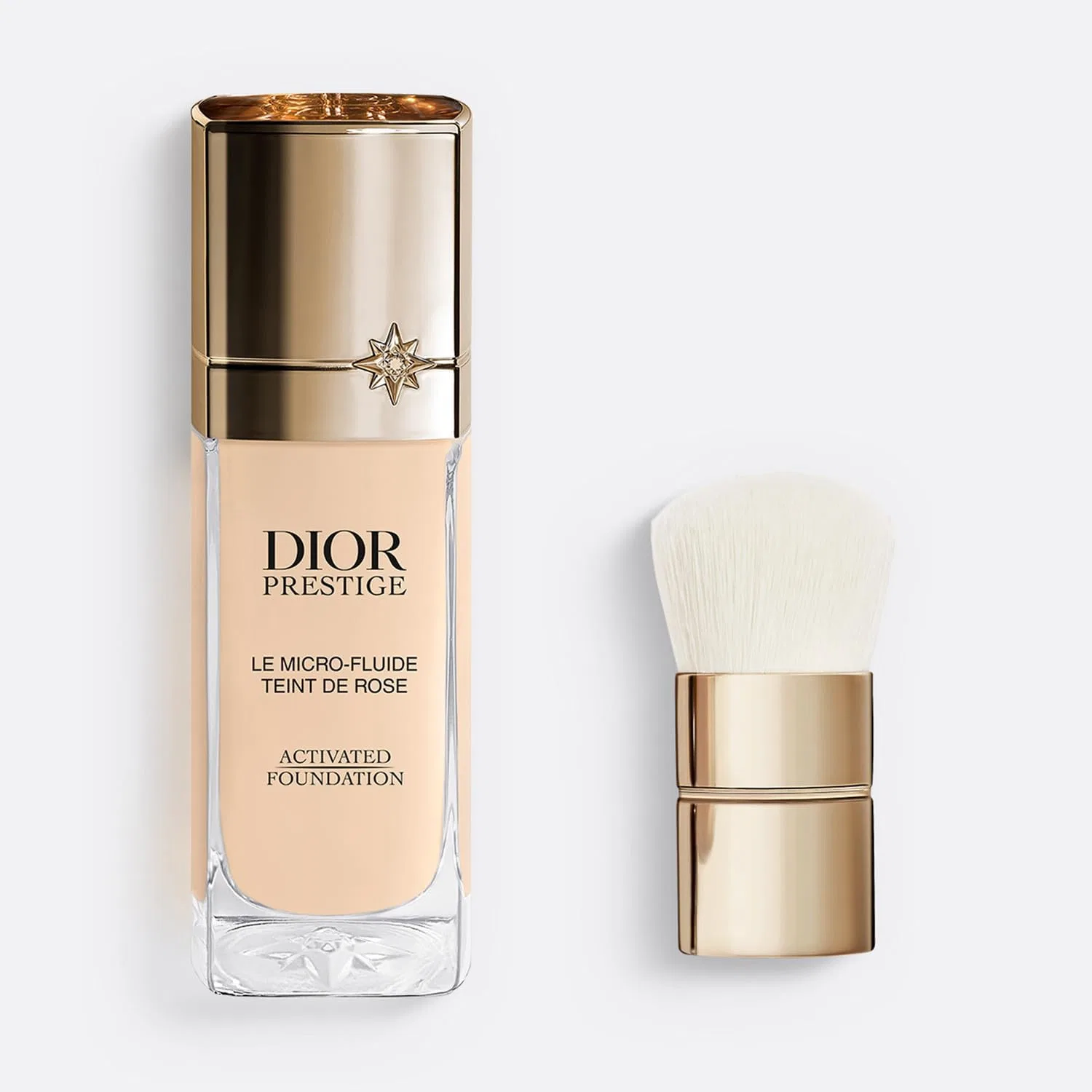 Тональная основа Dior Prestige Le Fluid Tan De Rose оттенок 0N Neutral, 30 мл — фото 2