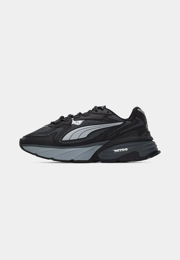 Кроссовки унисекс fade nitro jr. Puma, Black/Cool Dark Gray — фото 2
