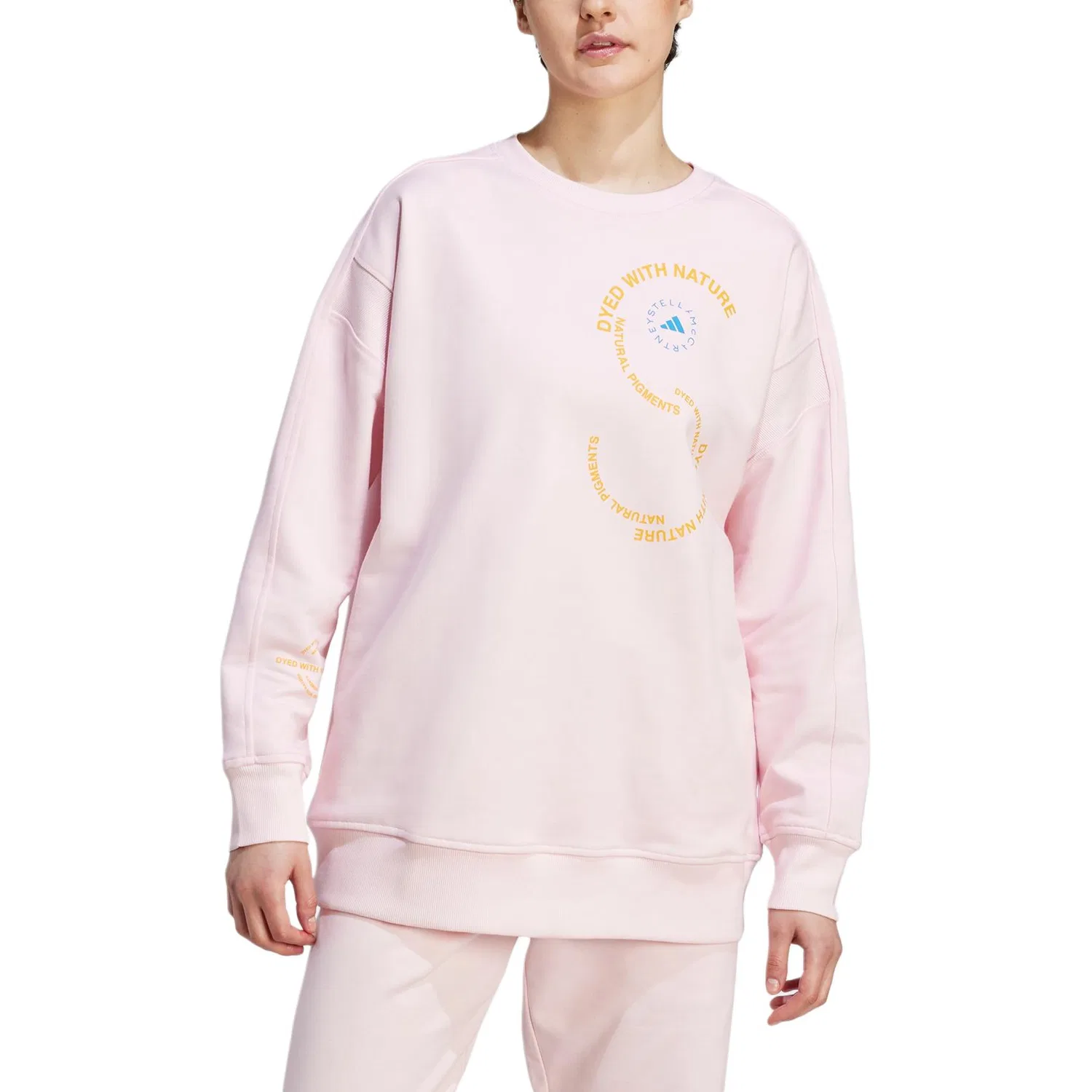 Толстовка Stella McCartney Sportswear унисекс Pink Adidas — фото 4