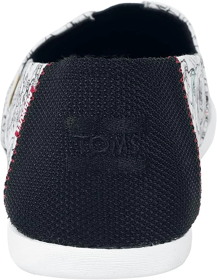 Туфли TOMS - Herren Alpargata Espadrille, Größe:, Kunstdruck Marvel Con Weiß — фото 2