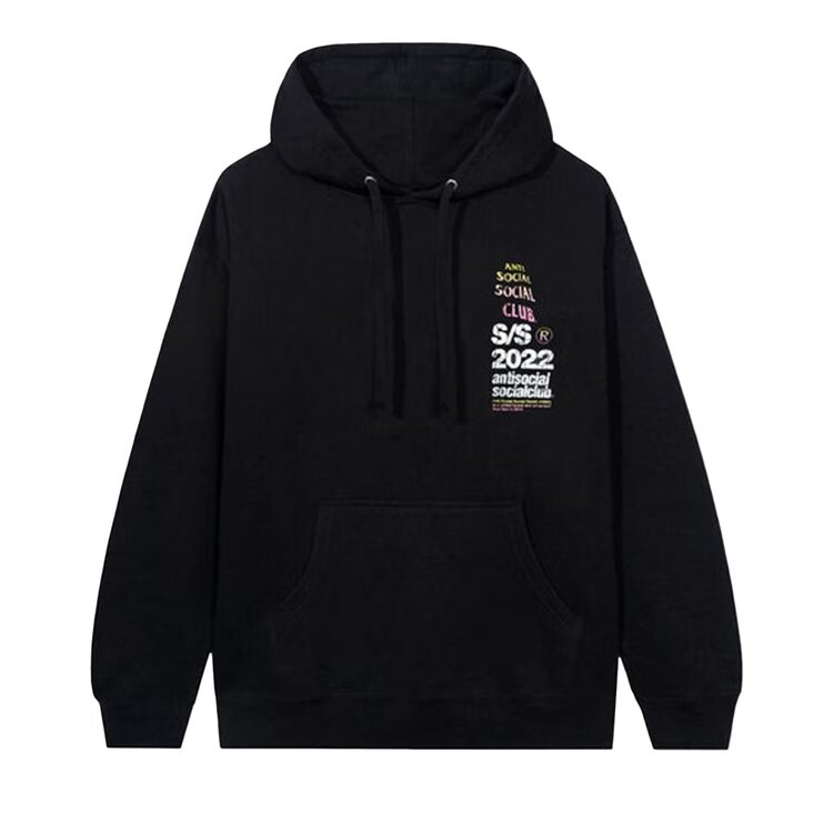 

Худи Anti Social Social Club Link In Bio 'Black', черный