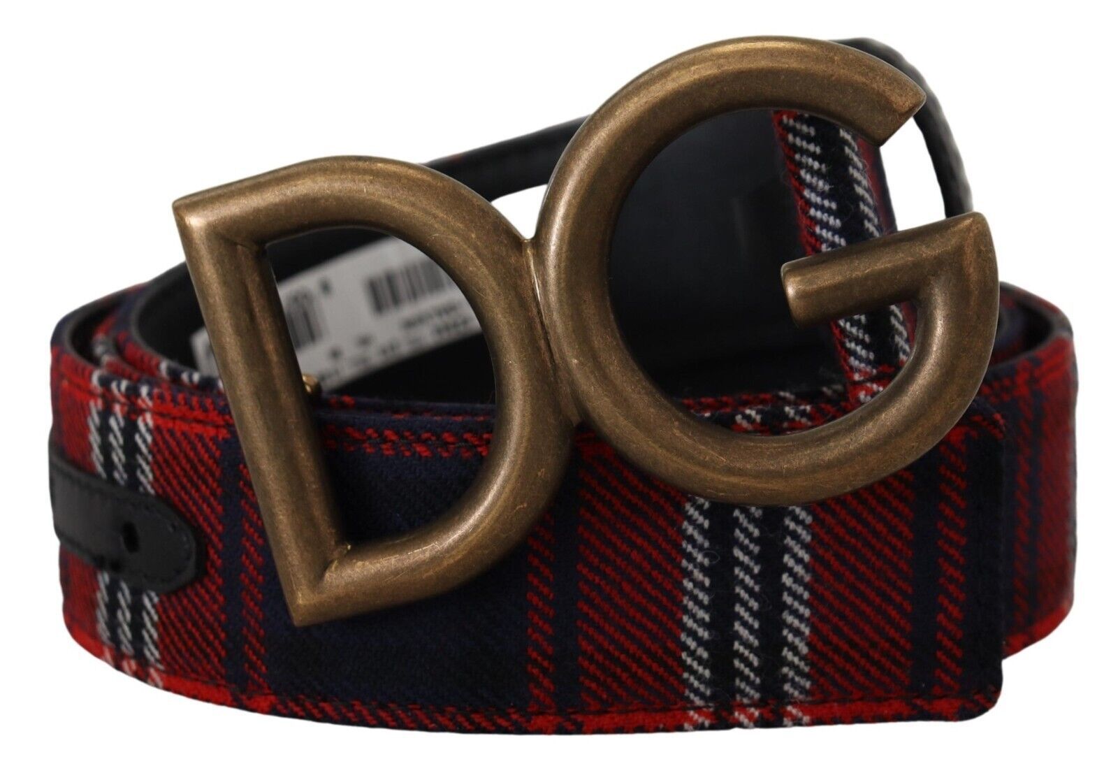 

Элегантный разноцветный ремень в клетку Тартан с пряжкой-логотипом Dolce & Gabbana