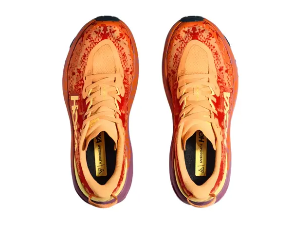 Кроссовки speedgoat 6 'sherbet beet root' Hoka One One, красный — фото 3
