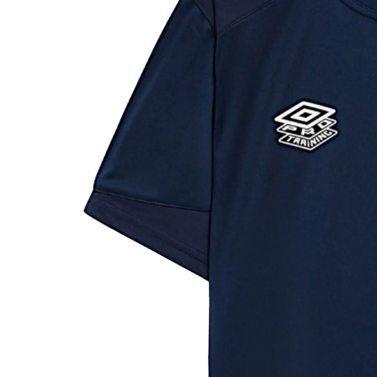 Футболка тренировочная с силиконовым логотипом Umbro, темно-синий — фото 3