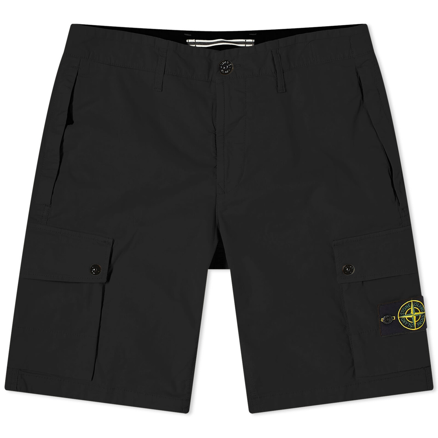 

Шорты Stone Island Supima Cotton Cargo Shorts, черный