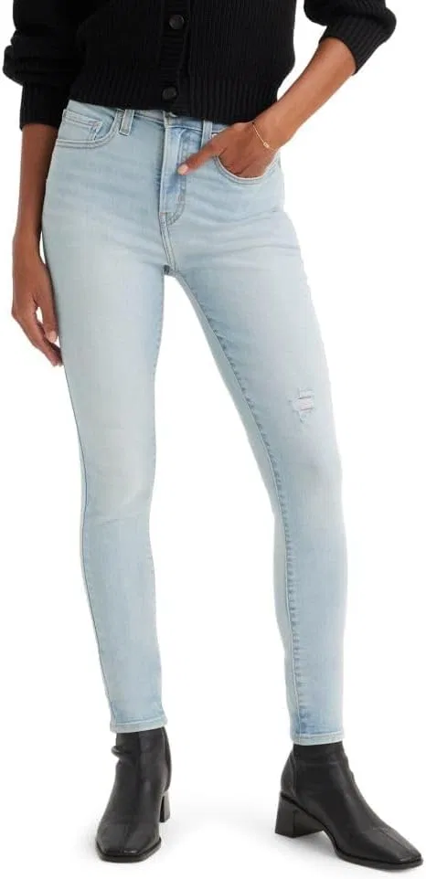 Джинсы скинни, Levi's, синий