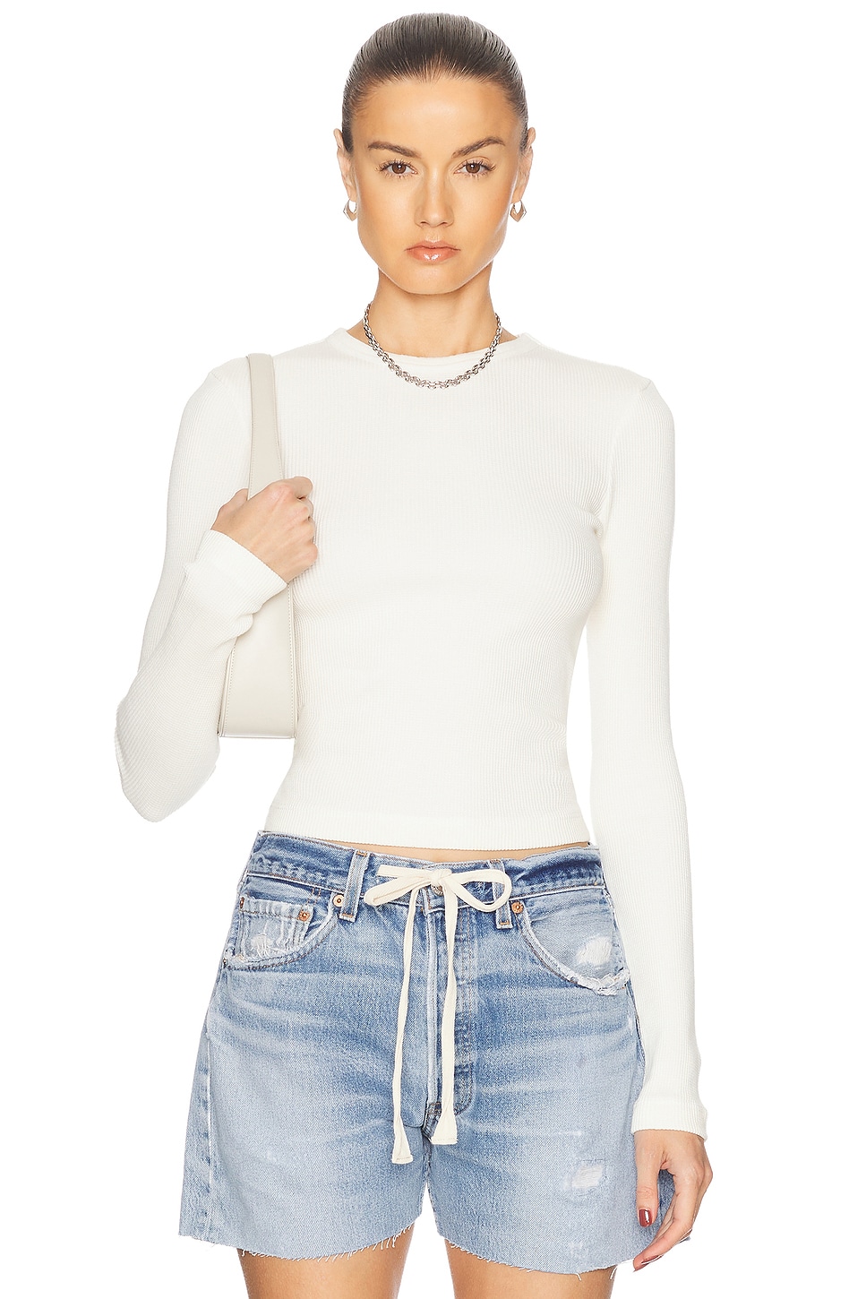 

Pilar Waffle Crewneck Citizens Of Humanity, Pashmina