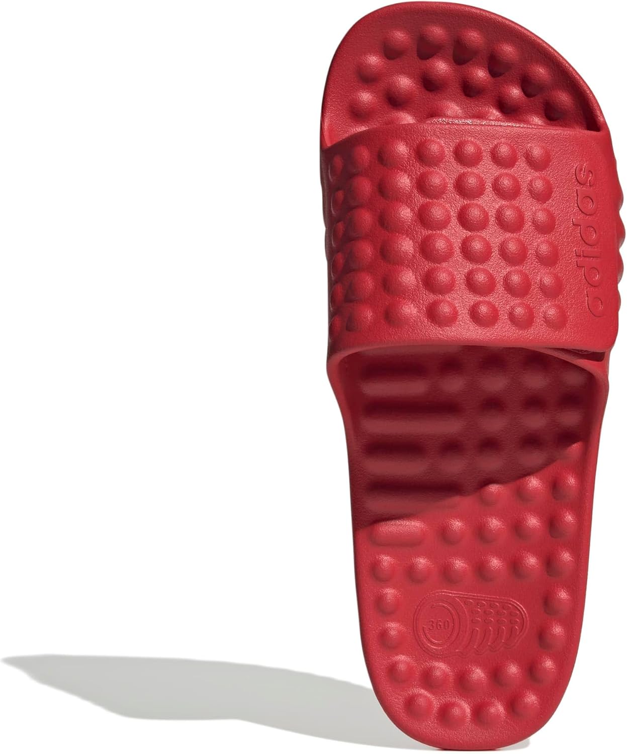 Сланцы Adidas Unisex Adult Adissage 360rec, Better Scarlet/Better Scarlet/Better Scarlet — фото 2