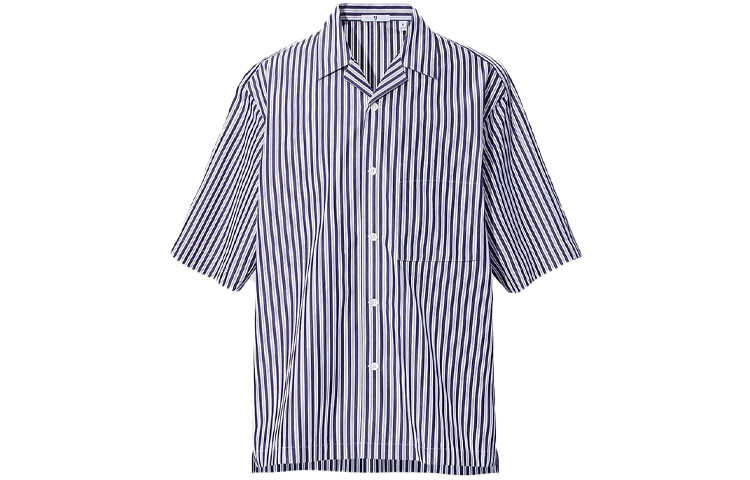 

Мужская рубашка UNIQLO, цвет Blue