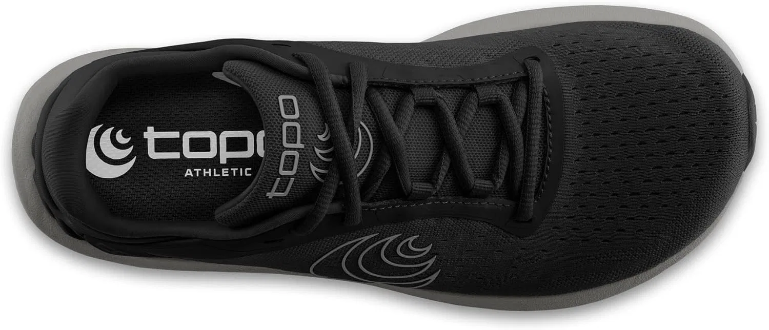 Мужские кроссовки Topo Athletic ST-6, легкие и удобные, с перепадом высоты подошвы 0 мм, для бега по шоссе. Спортивная обувь для бега по асфальту, Black Dark Grey — фото 4