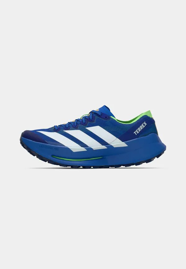 Кроссовки для трейлраннинга agravic speed ultra 2 Adidas Terrex, Blue/Footwear White/Lime Burst — фото 2