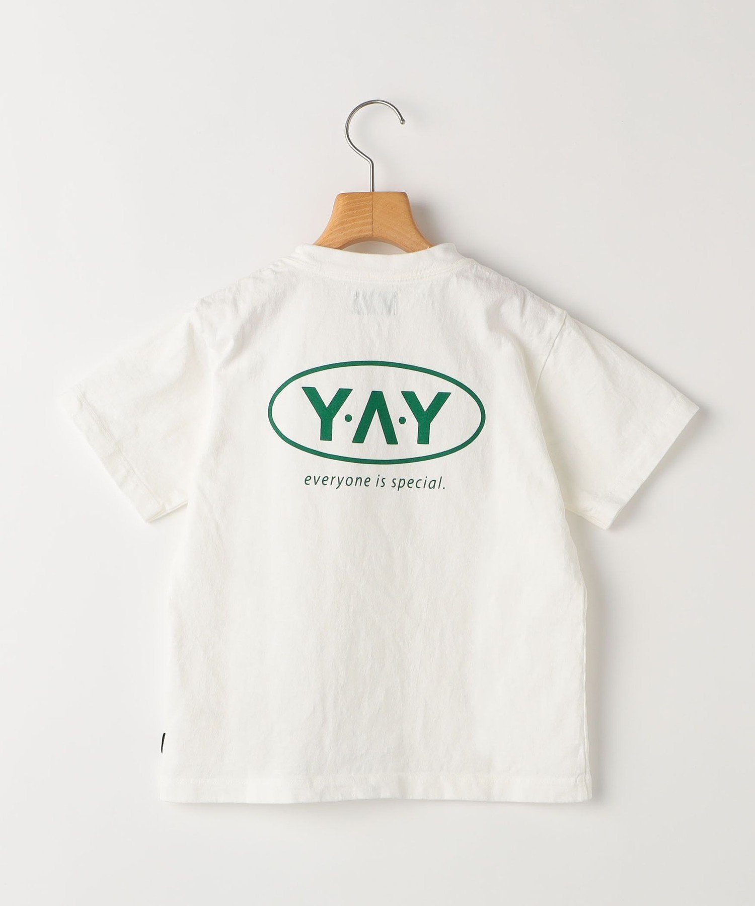 ARCH&LINE: 110~145 см / Футболка из хлопка с принтом, производство США SHIPS KIDS, Light White — фото 2