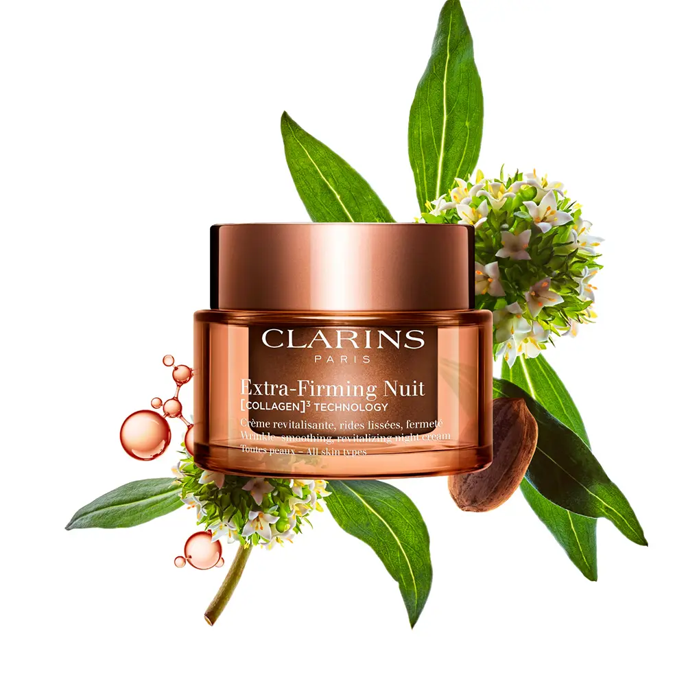 Крем для лица Clarins — Extra-Firming Nuit: Ночной с технологией [COLLAGEN]?, 50 мл — фото 3