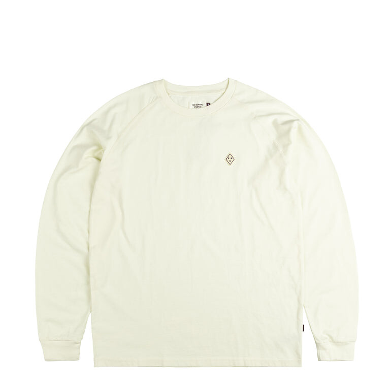 

Футболка off-race patch long sleeve t-shirt Pas Normal Studios, белый