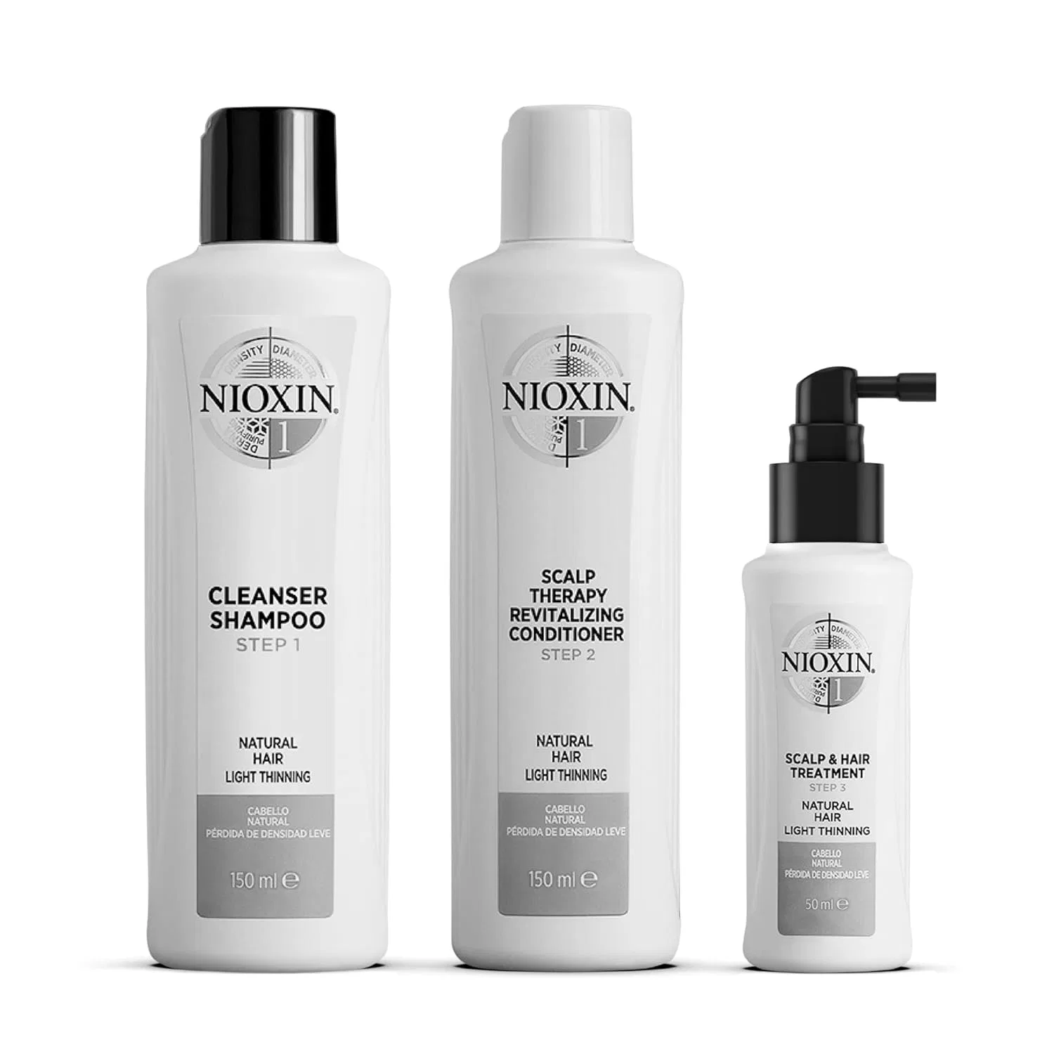 Набор для ухода за тонкими волосами «NOX-001 Treatment Kit 1» от Nioxin Nioxin